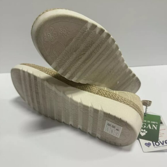 Skechers Womens Flexadrille Hi Slip On Natural Size 7.5 M - Picture 5 of 6